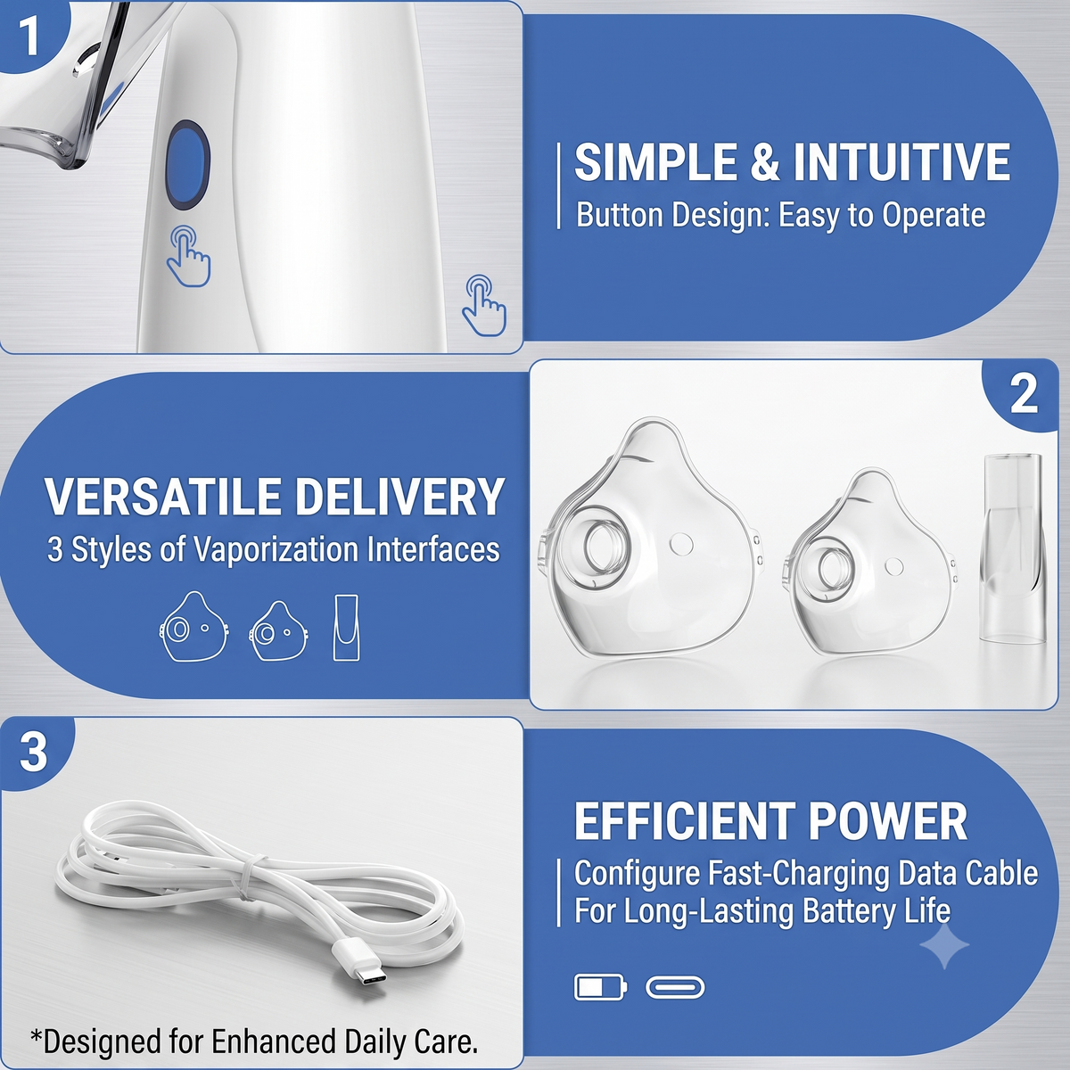 Portable Nebulizer & Humidifier for Baby & Adults